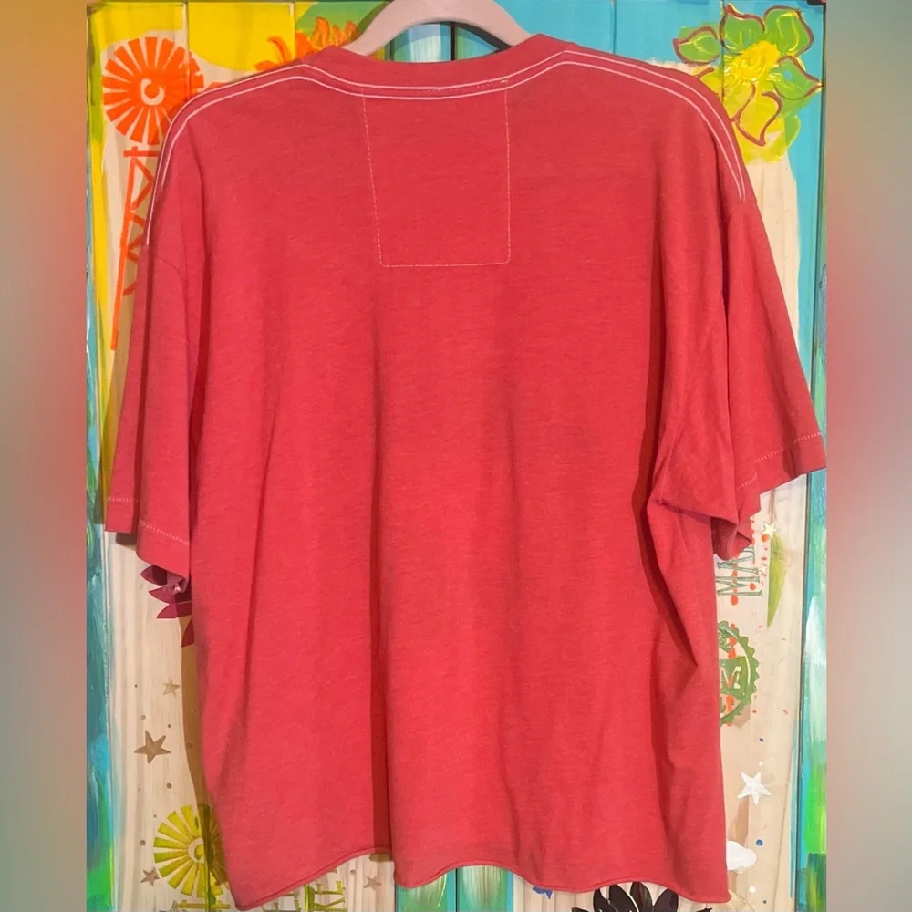 Aviator Nation Vibrant Red Tee - Picture 2 of 3